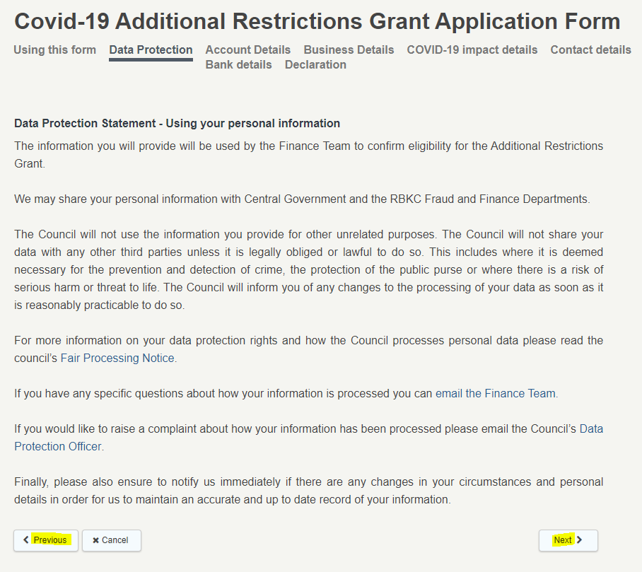Alternative Restrictions Grant step-by-step image 02