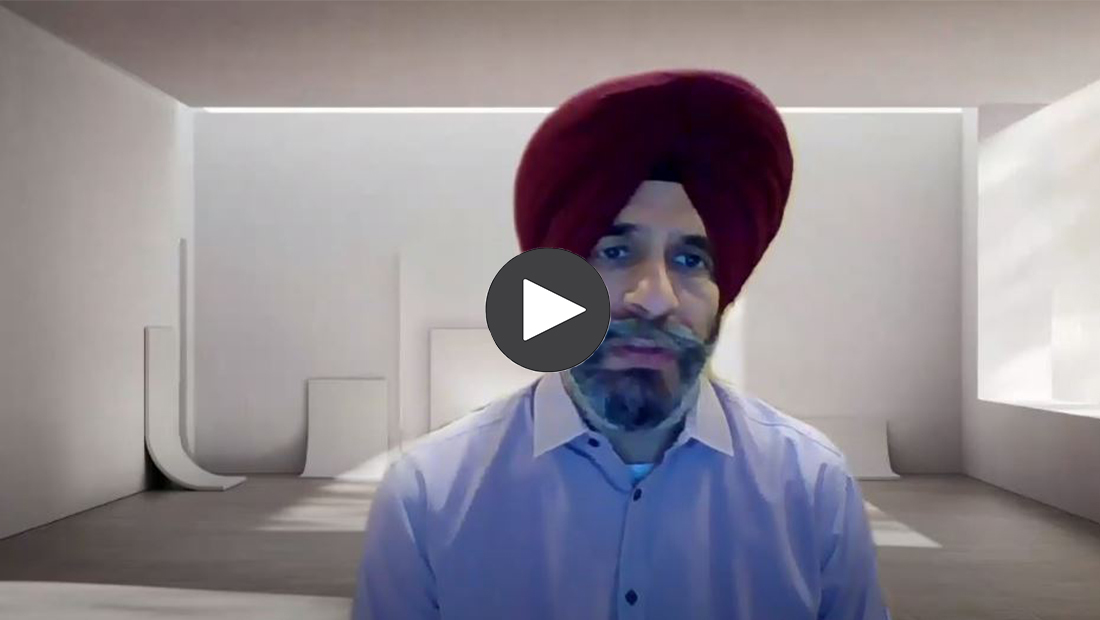 Play button on public meeting video