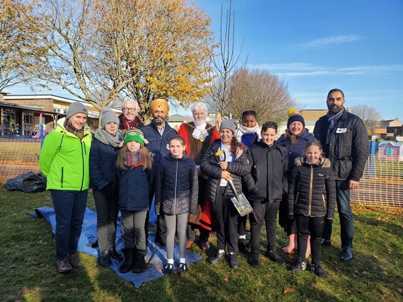 Schools' tree planting