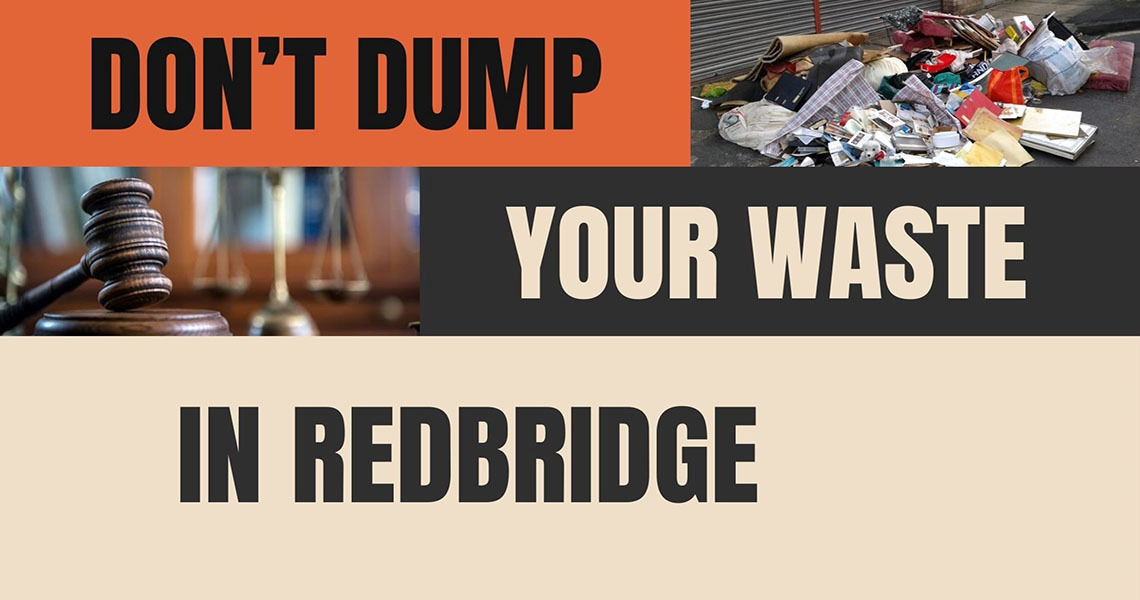 Don't dump your waste