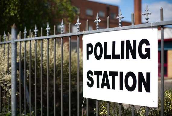 Picture of polling station