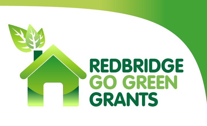 Green coloured house