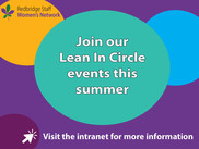 Lean in circle pop-up