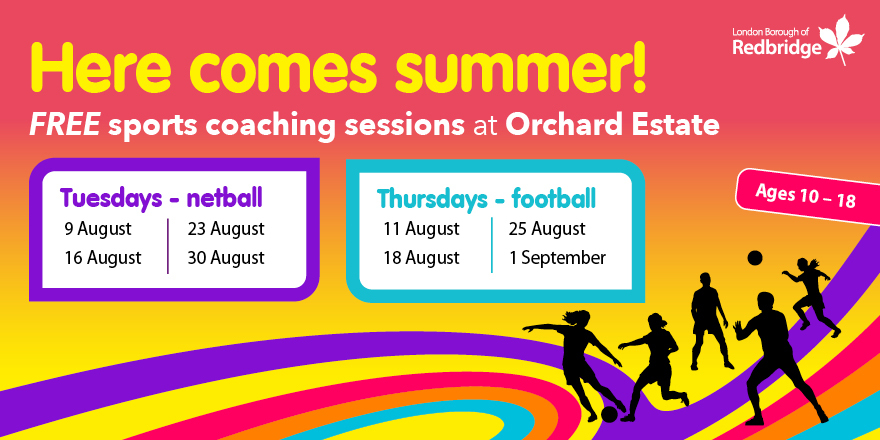 Poster with details of play sessions