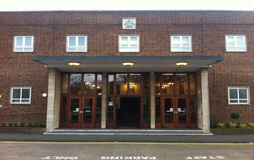 Exterior of Sir James Hawkey Hall