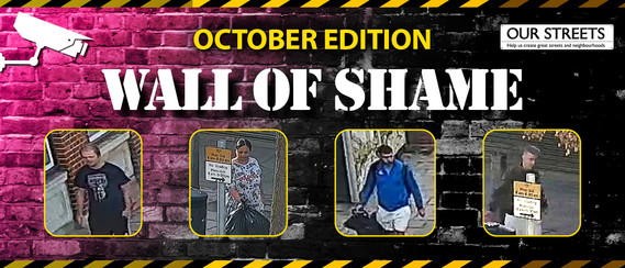 Suspects pictured on poster