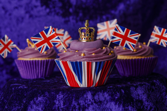 Luxury royal cupcakes