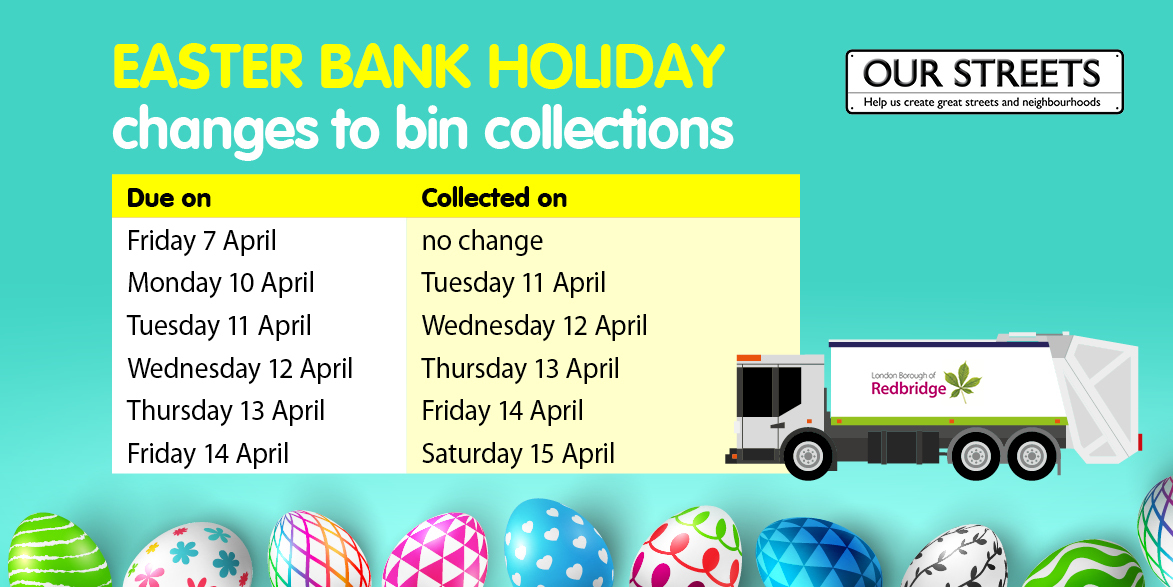 Bin collections dates and bin lorry