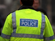 Back of police officer