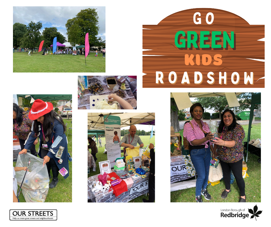 Go Green Roadshows collage