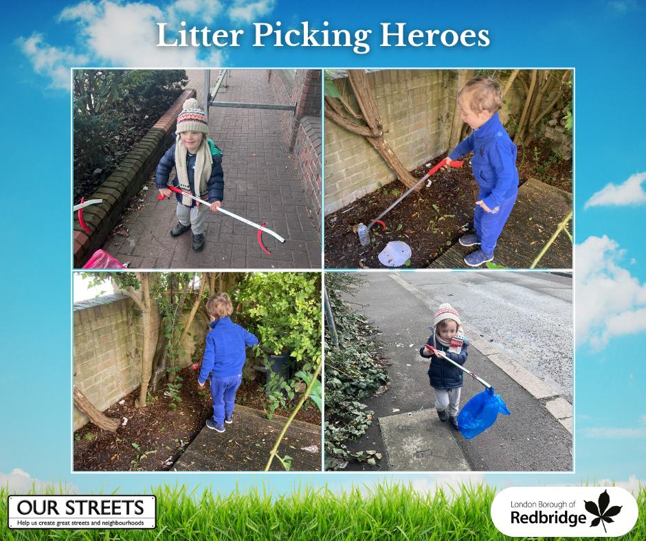 Litter picking heroes