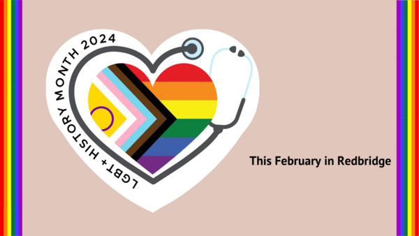 Graphic of white heart