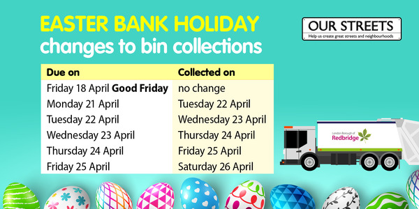 Easter bank holiday dates