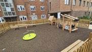 Children's playground on a Redbridge housing estate