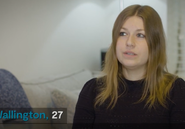 Amy, 27, has been experiencing ongoing breathing problems after having COVID-19 several months ago.