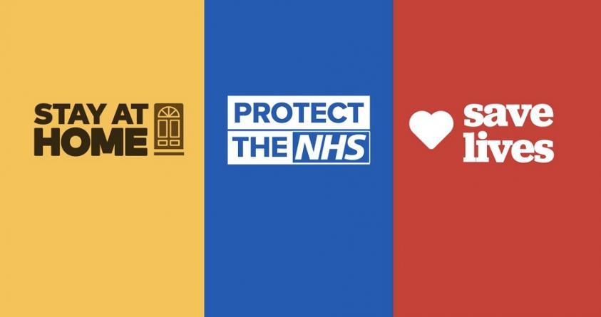 Stay at Home - Protect the NHS - Save Lives