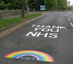 NHS Thank you message