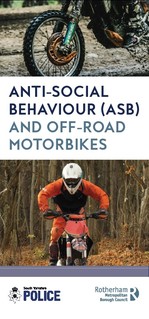 Off road motorbiking and anti-social behaviour information leaflet