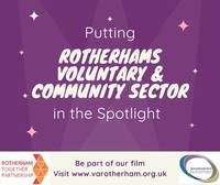Putting Rotherham's Voluntary and Community Service spotlight