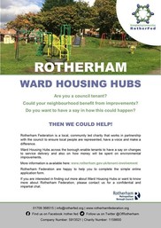 Rotherfed Housing Hub flyer