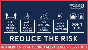 Reduce the Risk - Covid alert level: very high