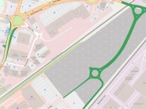 Parkgate transport, walking and cycling infrastructure consultation map