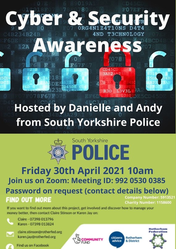 Cyber Security Event Poster