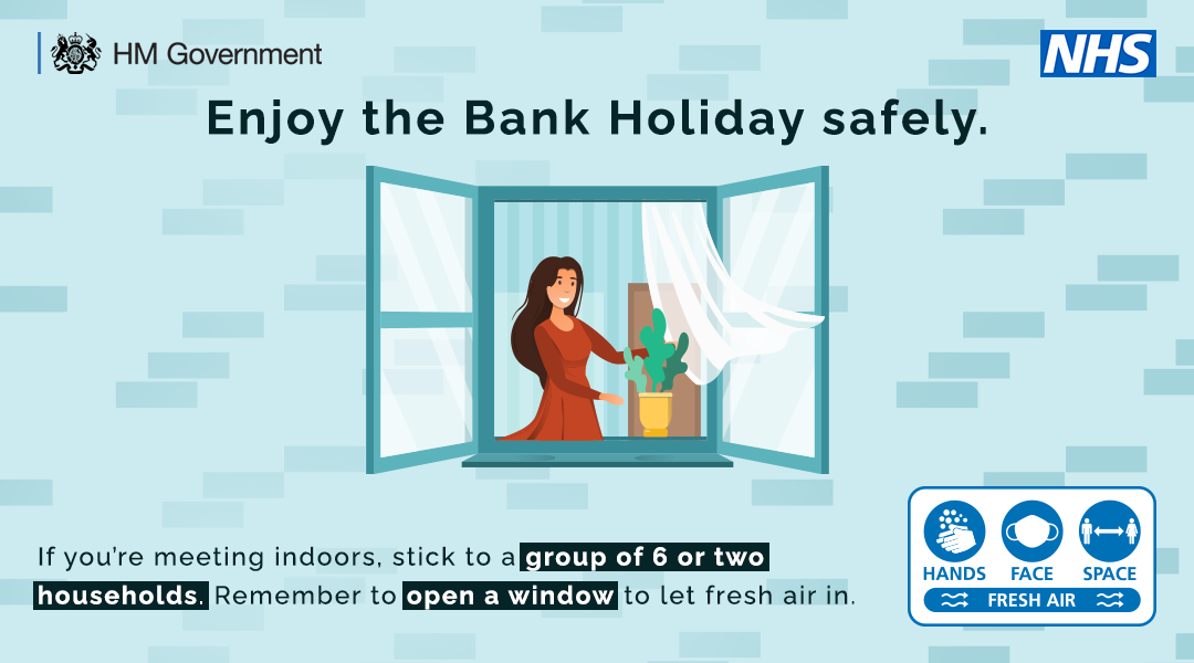 Enjoy Bank Holiday safely