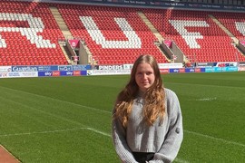 Laura Boulding at RUFC for RUCST