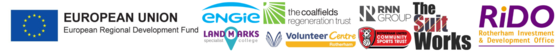 Rotherham Works partner logos including ERDF and RiDO