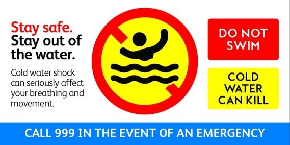 Stay safe. Stay out of the water.