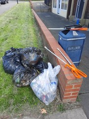 Broadway Shops Litter Pick and Weeding