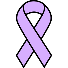 Purple ribbon domestic abuse