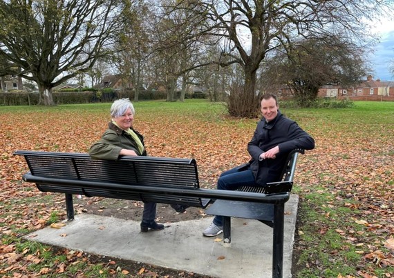 Bramley friendship bench