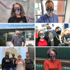 Festive Face Covering Photos