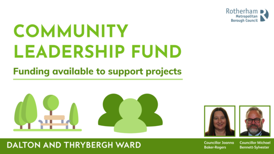 Dalton and Thrybergh - Community Leadership Funding Available