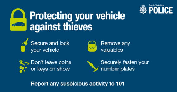 Vehicle theft prevention graphic 