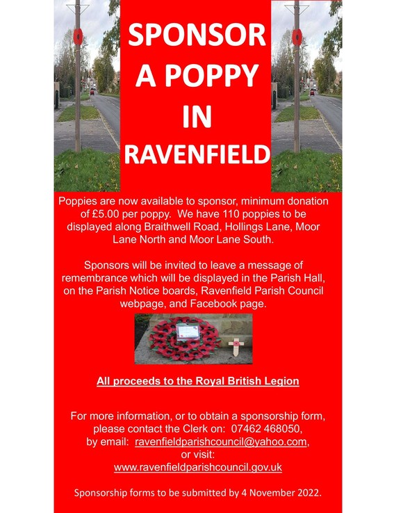 poppys in ravenfield