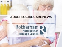 Adult social care news graphic