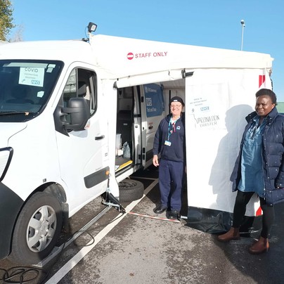 Covid Vaccination Van