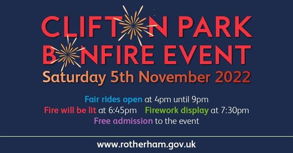 Clifton Park Bonfire Event 2022