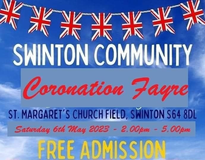Swinton Kings Coronation Event Flyer