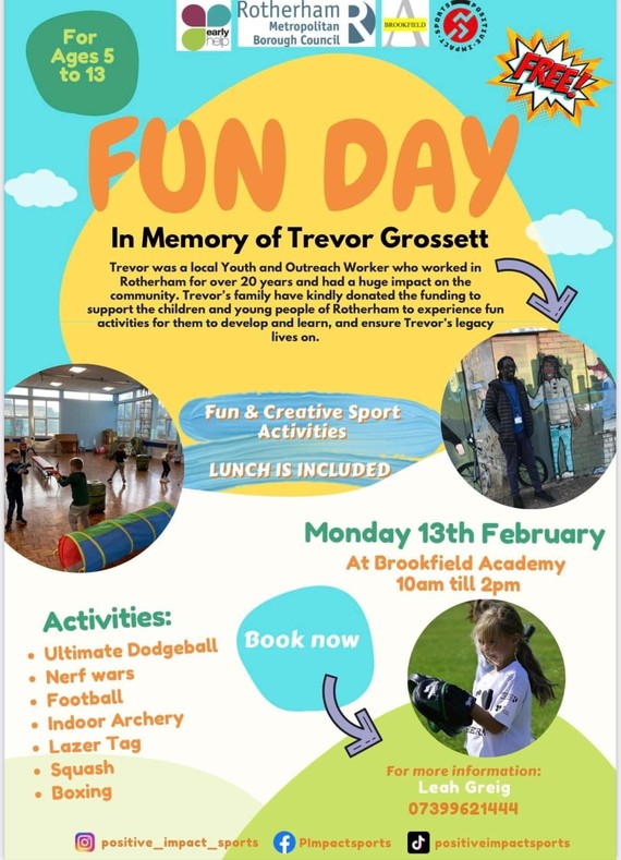Fun Day in Memory of Trevor Grossett