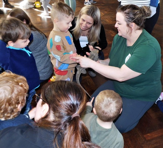 toddler group animals 