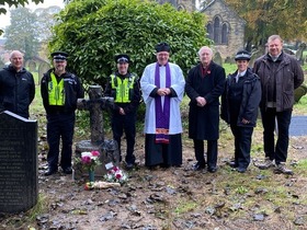 PC Kew Grave Blessing 27.10.23