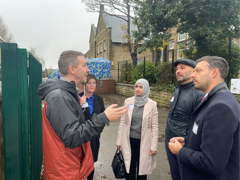 East Dene Primary visit