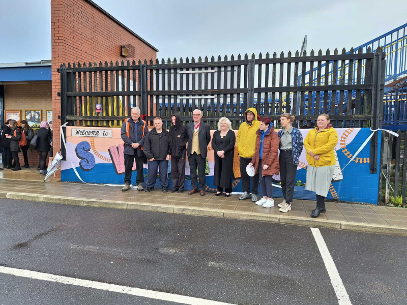 Swinton Train Station Artwork 