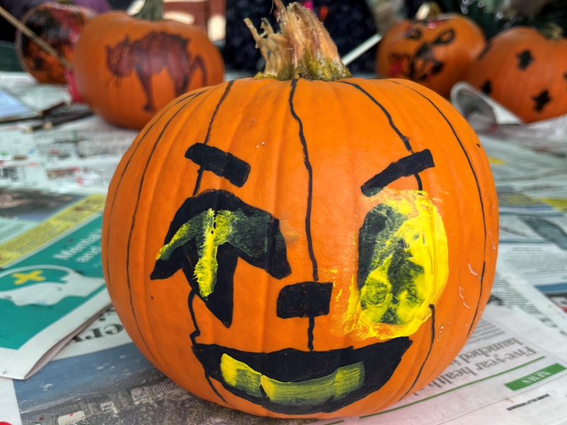 Kilnhurst Pumpkin painting