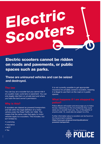 e-scooter advice SYP