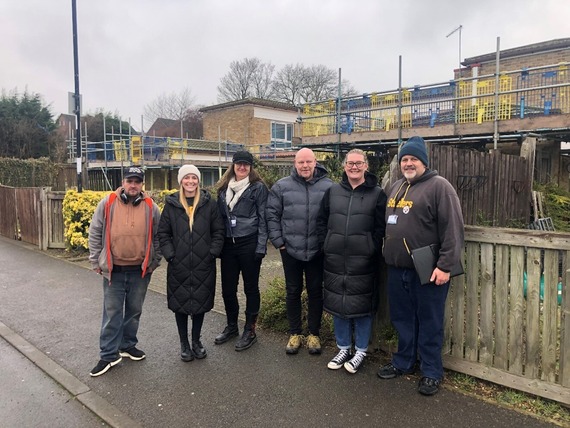 people on a walkabout 